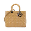 Dior Large Patent Cannage Lady Dior Secondhand