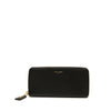 Saint Laurent Leather Zip Around Long Wallet Secondhand