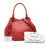 Prada Vitello Daino Open Convertible Tote Secondhand