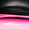 Saint Laurent Grain De Poudre Chevron Monogram Envelope Chain Wallet Secondhand