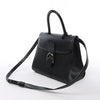 Delvaux Brillant MM Leather 2Way Handbag in Black Secondhand