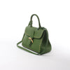 Secondhand Delvaux Brillant MM Leather 2Way Handbag in Green