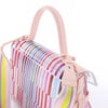 Delvaux Tempête GM Vinyl & Rubber 2Way Handbag in Pink Secondhand