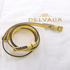 Delvaux Tempête PM Leather 2Way Crossbody Bag in Yellow Secondhand