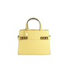 Secondhand Delvaux Tempête PM Leather 2Way Crossbody Bag in Yellow