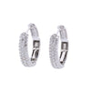 Secondhand Collection Privée Diamond Earrings K18WG 4.4g 1.0 ct
