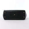 Dolce & Gabbana Sicily Dauphine Leather Handbag in Black Secondhand