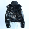 Dondup Glossy Jacket in Black, 42 IT Secondhand