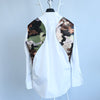 Dsquared2 Camouflage Panel White Shirt, 48 IT Secondhand