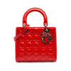 Dior Medium Patent Cannage Lady Dior Secondhand