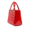 Dior Medium Patent Cannage Lady Dior Secondhand