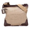 Prada Canvas Canapa Logo Crossbody Secondhand
