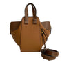 LOEWE Small Bicolor Leather Hammock Satchel Secondhand
