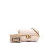 Gucci Mini GG Marmont Matelasse Calfskin Flap Crossbody Secondhand