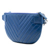 Chanel CC Chevron Lambskin Top Zip Belt Bag Secondhand