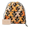 Miu Miu Nylon Cat Print Drawstring Pouch Secondhand