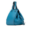 LOEWE Small Grained Calfskin Drawstring Hammock Bag Secondhand