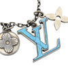 Louis Vuitton Silver Plated and Resin LV Initiales Pendant Necklace Secondhand