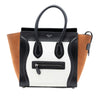 Celine Micro Tricolor Nubuck and Calfskin Luggage Tote Secondhand
