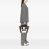 Celine Micro Tricolor Nubuck and Calfskin Luggage Tote Secondhand