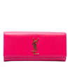 Saint Laurent Grain de Poudre Monogram Cassandre Clutch Secondhand