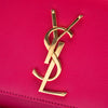 Saint Laurent Grain de Poudre Monogram Cassandre Clutch Secondhand