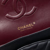 Chanel Medium Classic Chevron Crumpled Calfskin Double Flap Secondhand