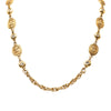 Secondhand Chanel CC Gold Plated Strass Medallions Pendant Necklace