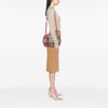 Burberry Small Haymarket Check Nylon Orchard Bowling Bag Secondhand