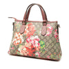 Gucci GG Supreme Blooms Zippered Tote Secondhand