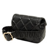 Chanel CC Quilted Lambskin Flap Arm Coin Purse Secondhand