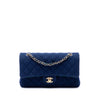 Chanel Medium Classic Jersey Double Flap Secondhand