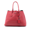 Prada Large Saffiano Cuir Double Satchel Secondhand