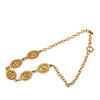 Secondhand Chanel CC Gold Plated Oval Medallion Chain Necklace