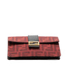 Secondhand Fendi Zucca Canvas Convertible Baguette Pouch