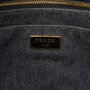 Prada Denim Canapa Logo Satchel Secondhand