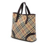 Burberry Haymarket Check Coated Canvas Tote Secondhand