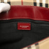 Burberry Haymarket Check Coated Canvas Shoulder Bag Secondhand