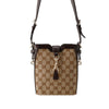 Gucci Mini GG Canvas Web Bucket Bag Secondhand