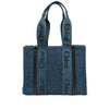 Chloé Medium Denim Woody Tote Secondhand