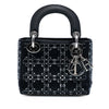 Dior Mini Satin Cannage Strass Crystal Embellished Lady Dior Secondhand