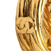 Secondhand Chanel Gold Plated CC Drop Clip On Earrings