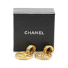 Secondhand Chanel Gold Plated CC Drop Clip On Earrings