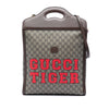 Gucci GG Supreme Web Tiger Satchel Secondhand