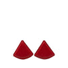 Hermès Swift Triangle Clip On Earrings Secondhand