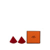 Secondhand Hermès Swift Triangle Clip On Earrings