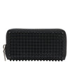 Christian Louboutin Grained Calfskin Spikes Panettone Long Wallet Secondhand