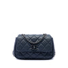 Chanel Quilted Calfskin Frame in Chain Flap Secondhand