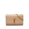 Saint Laurent Medium Grain De Poudre Monogram Kate Crossbody Secondhand
