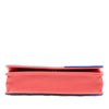 Chanel CC Quilted Lambskin Multicolor Border Full Flap Wallet on Chain Secondhand